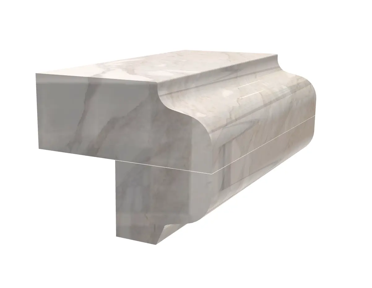 Ogee on Inverted Ogee Edge