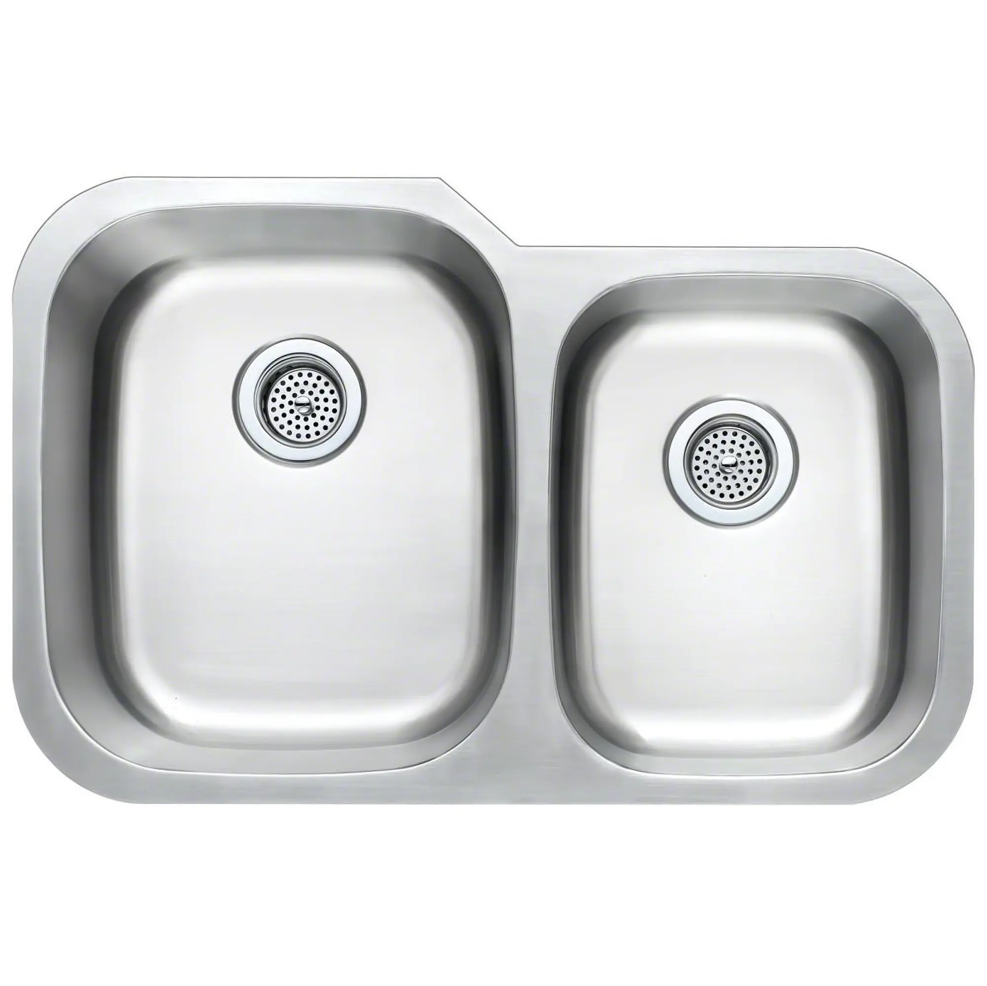 18 Ga Double 6040 3120S Undermount Sink